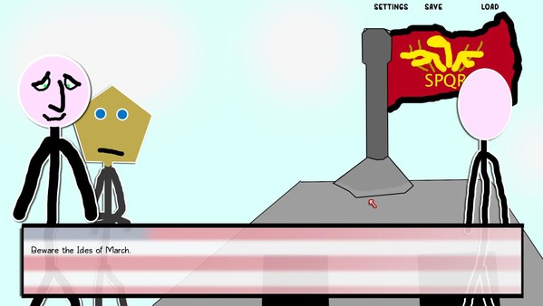 Paper Shakespeare: Stick Julius Caesar (with a dagger) screenshot 5