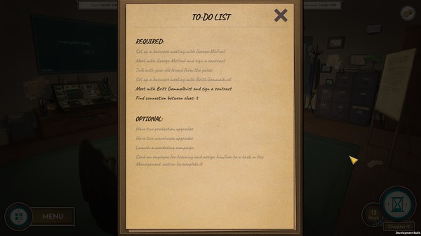 Coffee Noir - Business Detective Game screenshot 12
