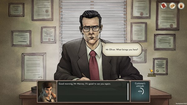 Coffee Noir - Business Detective Game screenshot 2