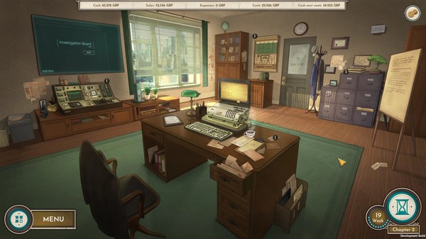 Coffee Noir - Business Detective Game screenshot 1