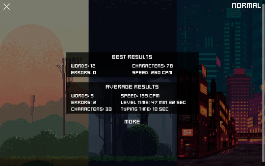 Falling words screenshot 6