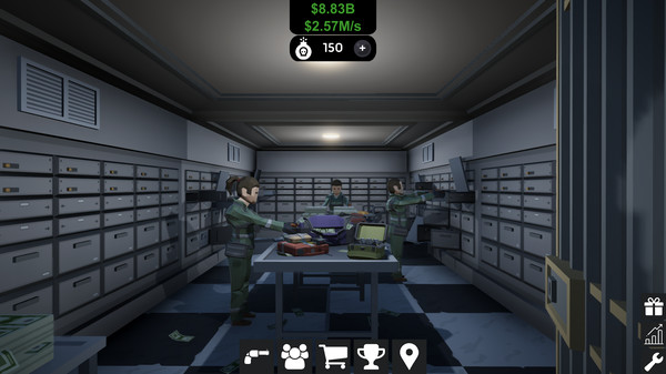 Idle Heist screenshot 1