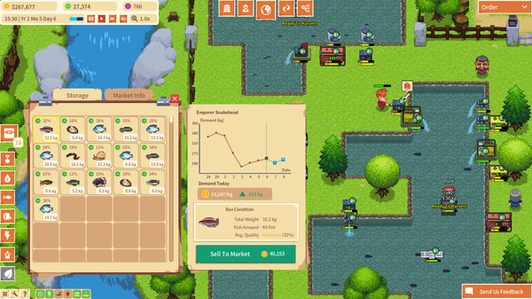 Aquaculture Land: Fish Farming Simulation screenshot 2