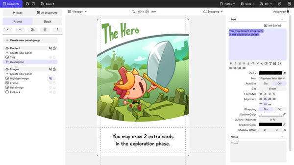 Tabletop Creator Pro screenshot 1