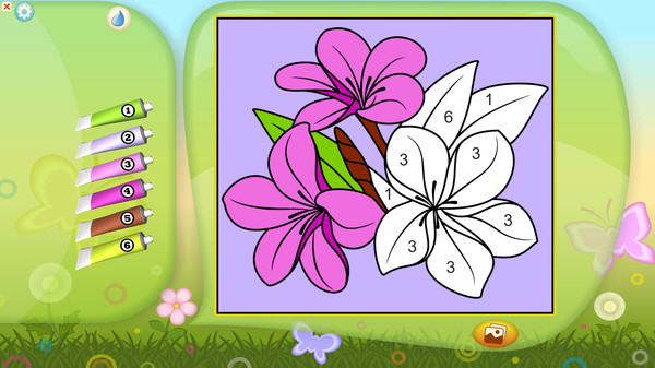 Color by Numbers - Flowers screenshot 3