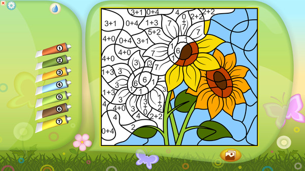 Color by Numbers - Flowers screenshot 1