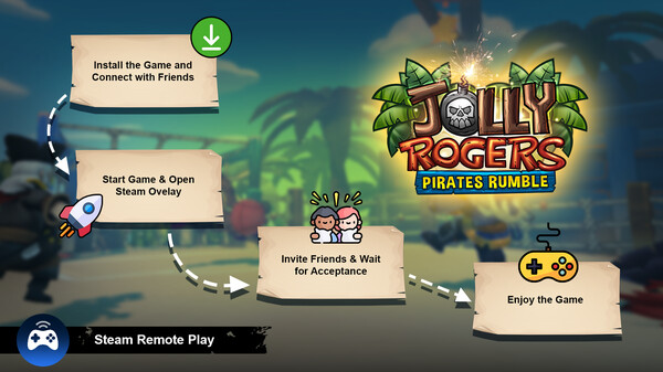 Jolly Rogers Pirates Rumble screenshot 1