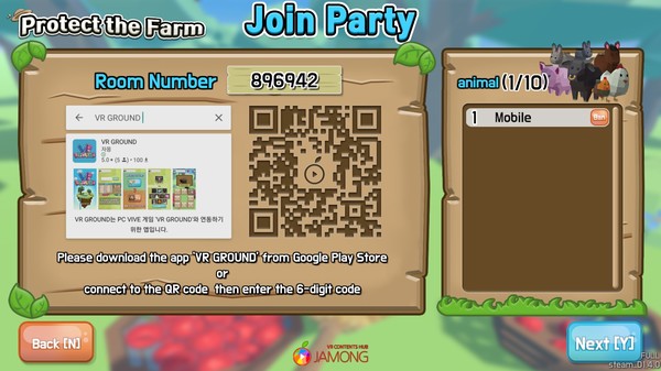 Crazy Farm : VRGROUND screenshot 1