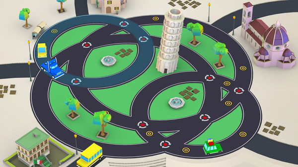 Car Puzzle: Round Ways screenshot 6