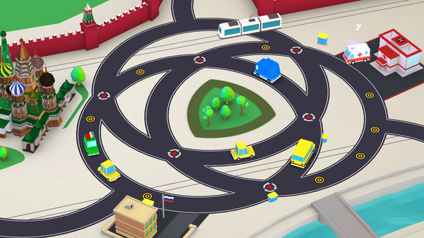 Car Puzzle: Round Ways screenshot 9