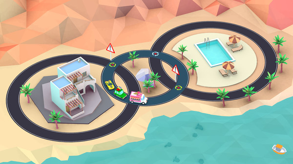 Car Puzzle: Round Ways screenshot 2