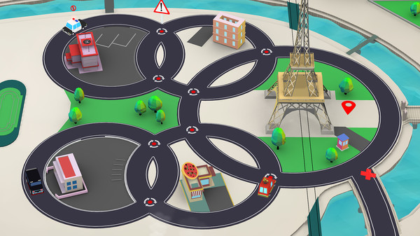 Car Puzzle: Round Ways screenshot 5
