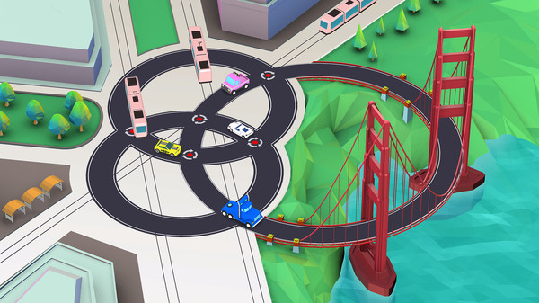 Car Puzzle: Round Ways screenshot 4
