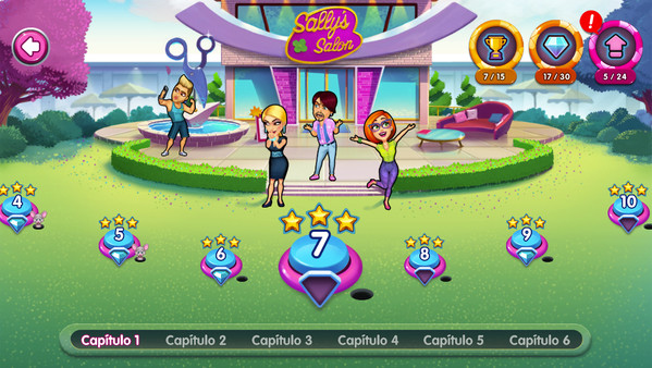 Sally's Salon: Kiss & Make-Up screenshot 1