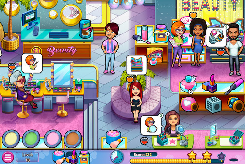 Sally's Salon: Kiss & Make-Up screenshot 2