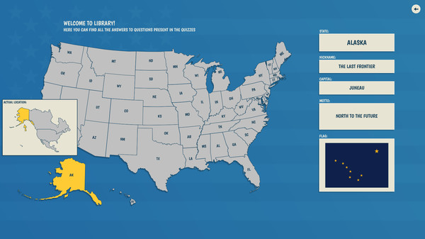 The 50 States Quiz screenshot 5