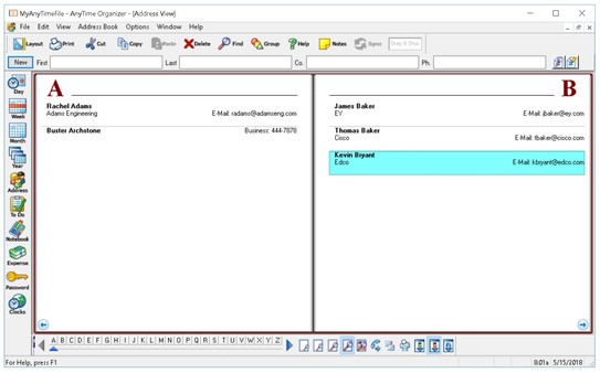 AnyTime Organizer Deluxe 16 screenshot 4
