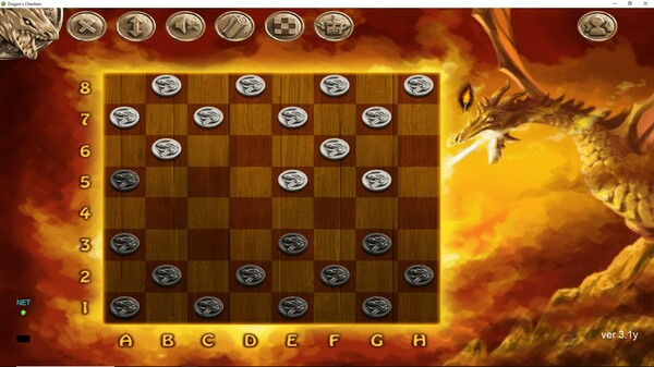 Dragon`s Checkers screenshot 1