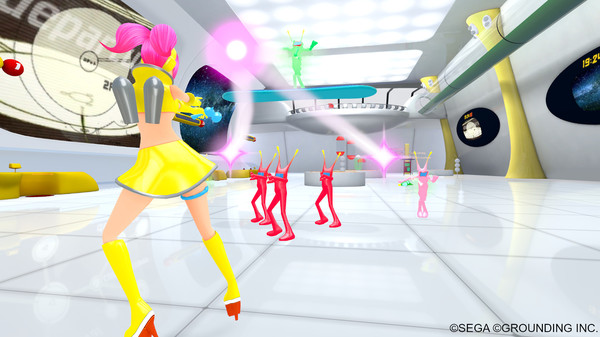 Space Channel 5 VR Kinda Funky News Flash! screenshot 1
