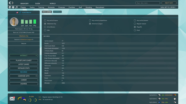 Pro Basketball Manager 2019 screenshot 7