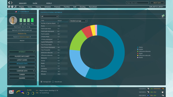 Pro Basketball Manager 2019 screenshot 2