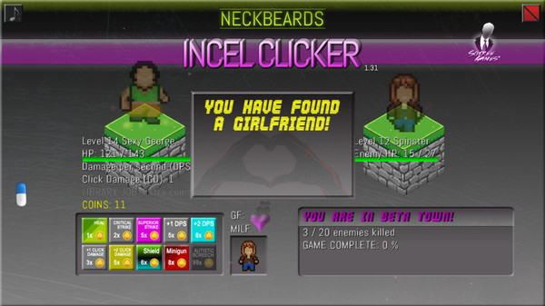 Incel Clicker screenshot 2