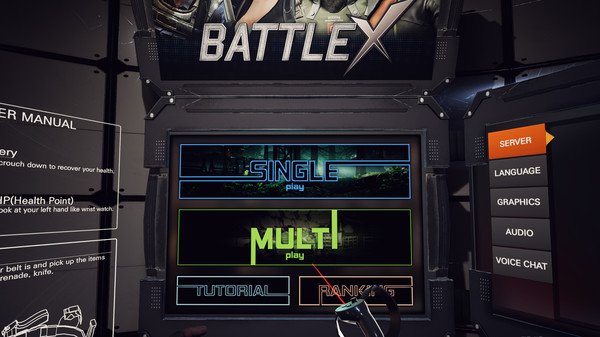 BATTLE X screenshot 1