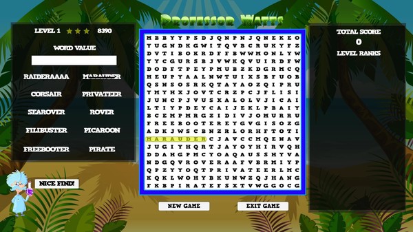 Professor Watts Word Search: Pirates Life screenshot 5