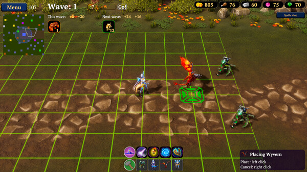 Mines and Magic screenshot 1