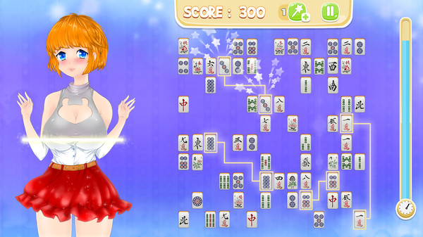 Mahjong Pretty Manga Girls screenshot 12