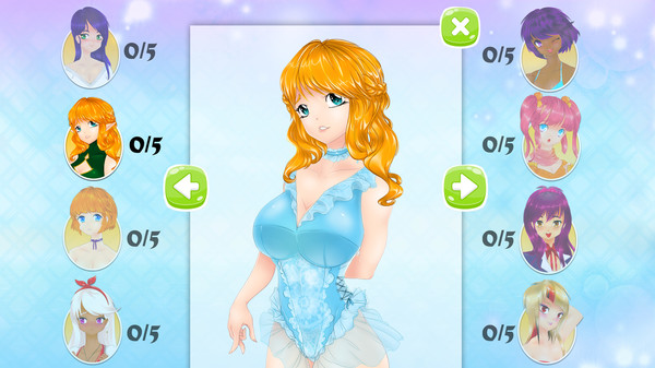 Mahjong Pretty Manga Girls screenshot 10