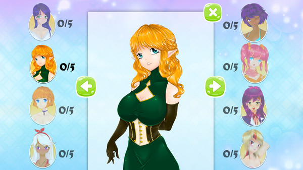 Mahjong Pretty Manga Girls screenshot 7