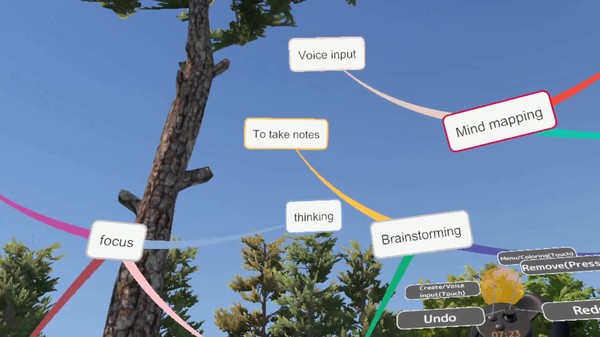 Mind Map VR / マインドマップVR screenshot 3