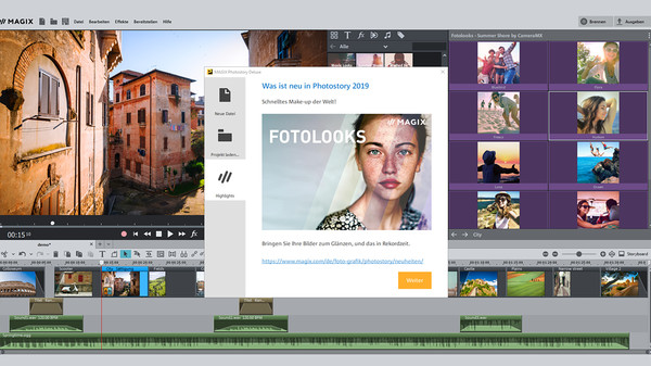 MAGIX Photostory 2019 Deluxe Steam Edition screenshot 3