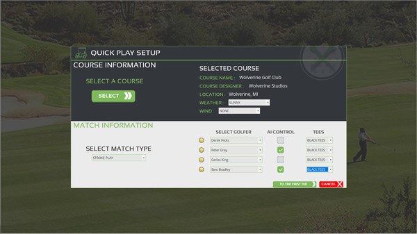 Draft Day Sports: Pro Golf screenshot 4