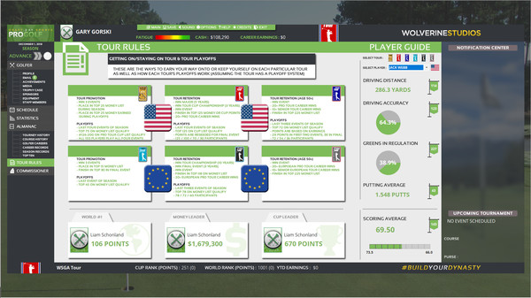 Draft Day Sports: Pro Golf screenshot 5