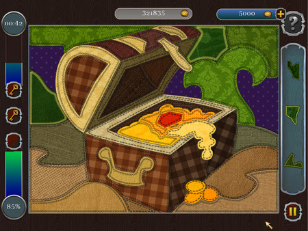 Pirate Mosaic Puzzle. Caribbean Treasures screenshot 2