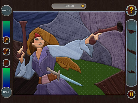 Pirate Mosaic Puzzle. Caribbean Treasures screenshot 1