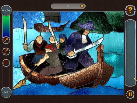 Pirate Mosaic Puzzle. Caribbean Treasures screenshot 6