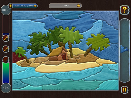 Pirate Mosaic Puzzle. Caribbean Treasures screenshot 4