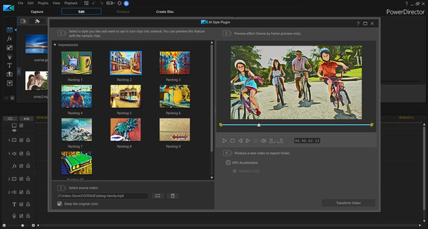 PowerDirector 17 Ultra - edit your shooting game, RPG, car game, and all videos screenshot 6