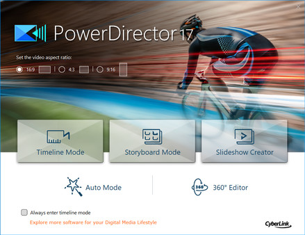 PowerDirector 17 Ultra - edit your shooting game, RPG, car game, and all videos screenshot 1