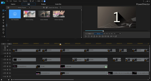 PowerDirector 17 Ultra - edit your shooting game, RPG, car game, and all videos screenshot 3
