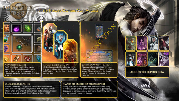 Infinity Heroes screenshot 1