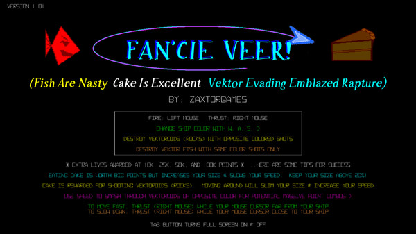 FAN'CIE VEER! (Fish Are Nasty, Cake Is Excellent Vektor Evading Emblazed Rapture) screenshot 1