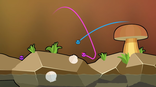 Bouncing Over It with friends screenshot 1