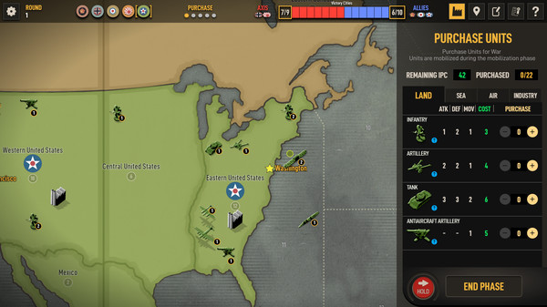 Axis & Allies 1942 Online screenshot 9