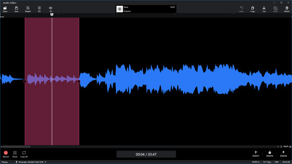 Audio Editor screenshot 2