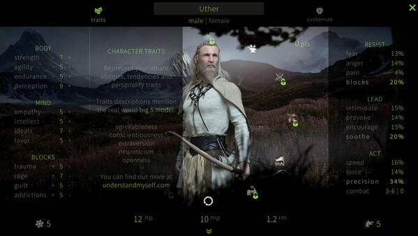 Sacred Fire: A Role Playing Game screenshot 2