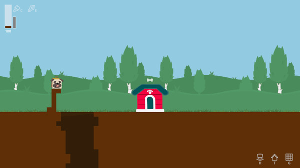 Doggo Dig Down screenshot 1